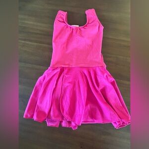 Nwt pink Little Girl Ballerina Leotard Tutu medium wenchoice